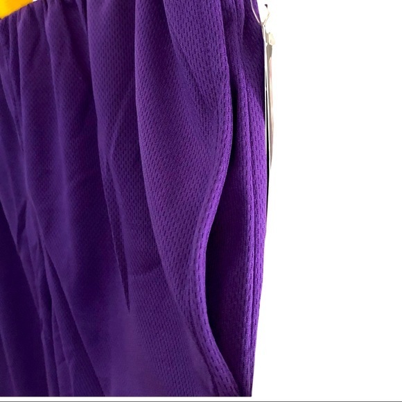 NBA Lakers LaBron James Basketball Short Purple XL & Large NWT - Picture 12 of 12